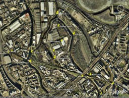 Overview of Olympic park 2012 site